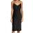 L'agence Jodie Slip Dress - Black