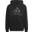 Adidas Essentials Camo Print French Terry Hoodie - Black