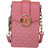 Michael Kors Carmen Small Logo Smartphone Crossbody Bag - Grapefruit