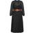 City Chic Love Pleat Dress Plus Size - Black