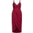 City Chic Lace Touch Dress Plus Size - Ruby