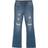 Hudson Girl's High-Rise Flare Jeans - True Blue