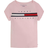 Tommy Hilfiger Girl's Pieced Flag T-shirt - Rose Shadow (TX000095-669)