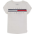 Tommy Hilfiger Girl's Pieced Flag T-shirt - White (TX000095-100)