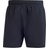 Adidas Solid Clx Short-Length Swim Shorts - Black/Lucid Lemon