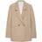 Anine Bing Fishbone Blazer - Tan/Cream