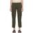 Frame Women's Relaxed Cropped Utility Pants - Washed Green