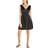 Rebecca Taylor V Neck Pleated Smocked Dress - Onyx