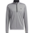 Adidas Quarter Zip Golf Pullover - Grey Three/Black