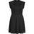 City Chic Frill Shoulder Dress - Black