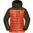 Norrøna Women's Lyngen Down Hood - Olive Night/Orange Alert