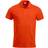 Clique Men's Classic Lincoln Polo Shirt - Blood Orange