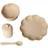 Jack o Juno Little Poppy Dining Set Oatmeal