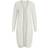 Vila Ril Long Knitted Cardigan - White Alyssum