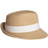 Eric Javits Squishee Classic Fedora Hat - Peanut/White