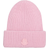 Moncler Logo Wool Beanie - Pink