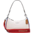 Coach Teri Shoulder Bag In Colorblock - Silver/Chalk Multi