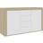 vidaXL 801846 White/Sonoma Oak Sideboard 120x69cm