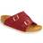 Birkenstock Zürich Suede Leather - Red