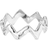 Jane Kønig Heartbeat Ring -Silver