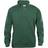 Clique Basic Half Zip Sweatshirt - Bottle Green