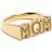 Maria Black Mom Embelished Ring - Gold/Saphire