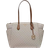 Michael Kors Marilyn Medium Logo Tote Bag - Vanilla/Acorn
