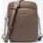 Michael Kors Jet Set Travel Medium Signature Logo Crossbody Bag - Brown