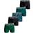 Björn Borg Kid's Core Boxer 5-pack - Black/Green (10002410-MP004)