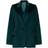 Esprit Oversize Cord Blazer - Emerald Green