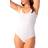 Shapermint Essentials All Day Every Day Scoop Neck Bodysuit - White