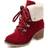 So Simpok Lace Up Boot - Red