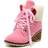 So Simpok Lace Up Boot - Pink