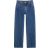 Monki Taiki High Waist Straight Leg Jeans - Blue