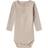 Name It Kab LS Bodysuit - Pure Cashmere (13198041)