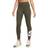 Nike Sportswear Classics Women's High Waist Print Leggings - Cargo Khaki/White