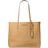 Michael Kors Eliza Extra Large Pebbled Leather Reversible Tote Bag - Pale Peanut