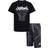 Nike Kid's Jordan MJ Sport SS T-shirt & Shorts Set - Black (85C996-023)