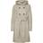 Vero Moda Vincefiona Coat - Brown/Silver Mink