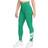 Nike Sportswear Classics Women's High Waisted Graphic Leggings - Stadium Green/White