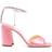 Jimmy Choo Saeda 85 Satin - Candy Pink