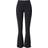 Nike Sportswear Chill Knit Women's Tight Mini-Rib Flared Leggings - Black/Sail