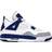 Nike Air Jordan 4 Retro GS - White/Hyper Orange/Deep Royal Blue/Wolf Grey