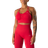 ICANIWILL Define Seamless Scrunch Sports Bra - Red