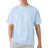 boohooMAN Mens Oversized Extended Neck Heavyweight T-Shirt - Blue