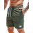 Temu Men's Comfy Shorts - Army Green
