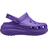 Crocs Classic Crush Clog - Neon Purple