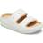 Crocs Classic Cozzzy Towel Sandal - White/Shiitake