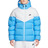 Nike Men's Windrunner Primaloft Storm FIT Hooded Puffer Jacket - White/Photo Blue/Black