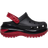 Crocs Mega Crush Clog - Black/Varsity Red